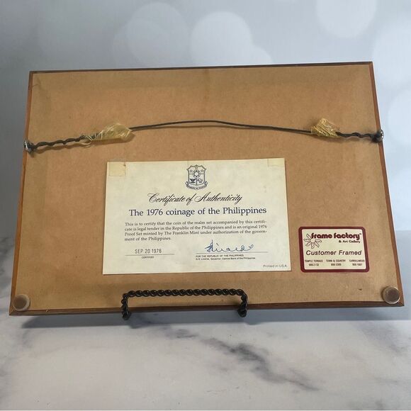 1976 Republic of the Philippines 8-Coin Proof Set w/ Certificate of Authenticity - Picture 2 of 8